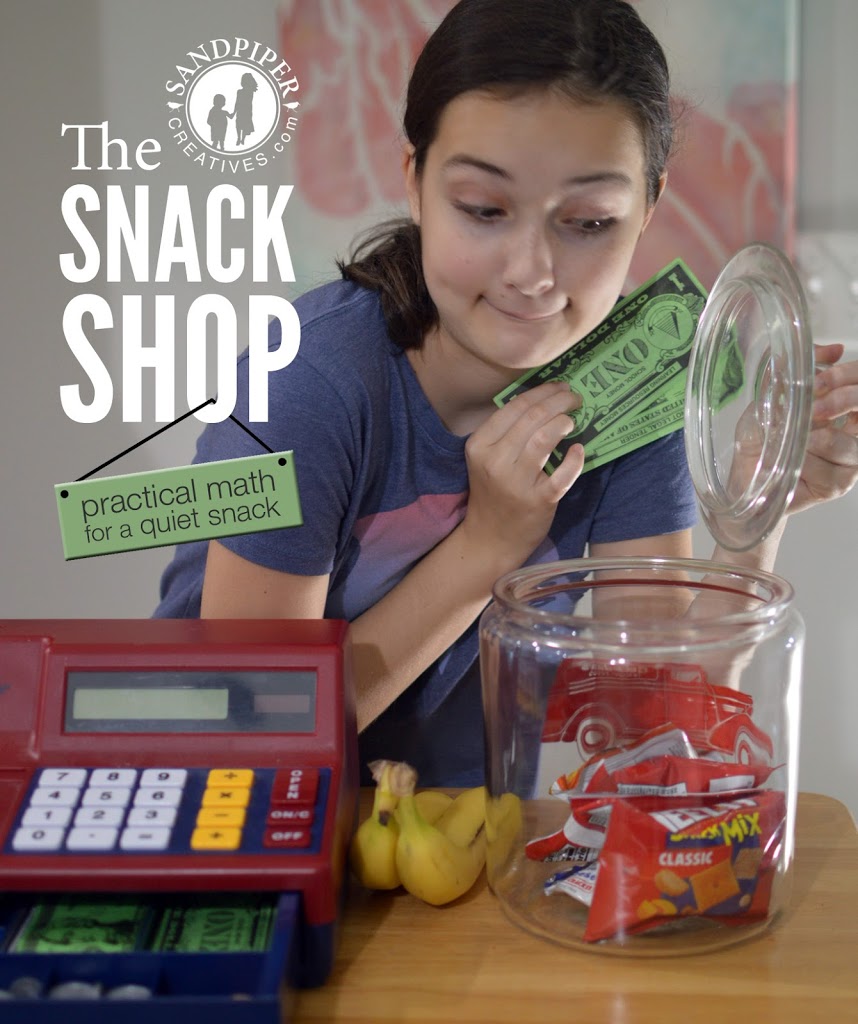 snack shop toy set